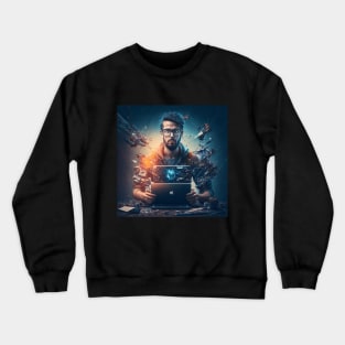 Digital Content Creator Crewneck Sweatshirt